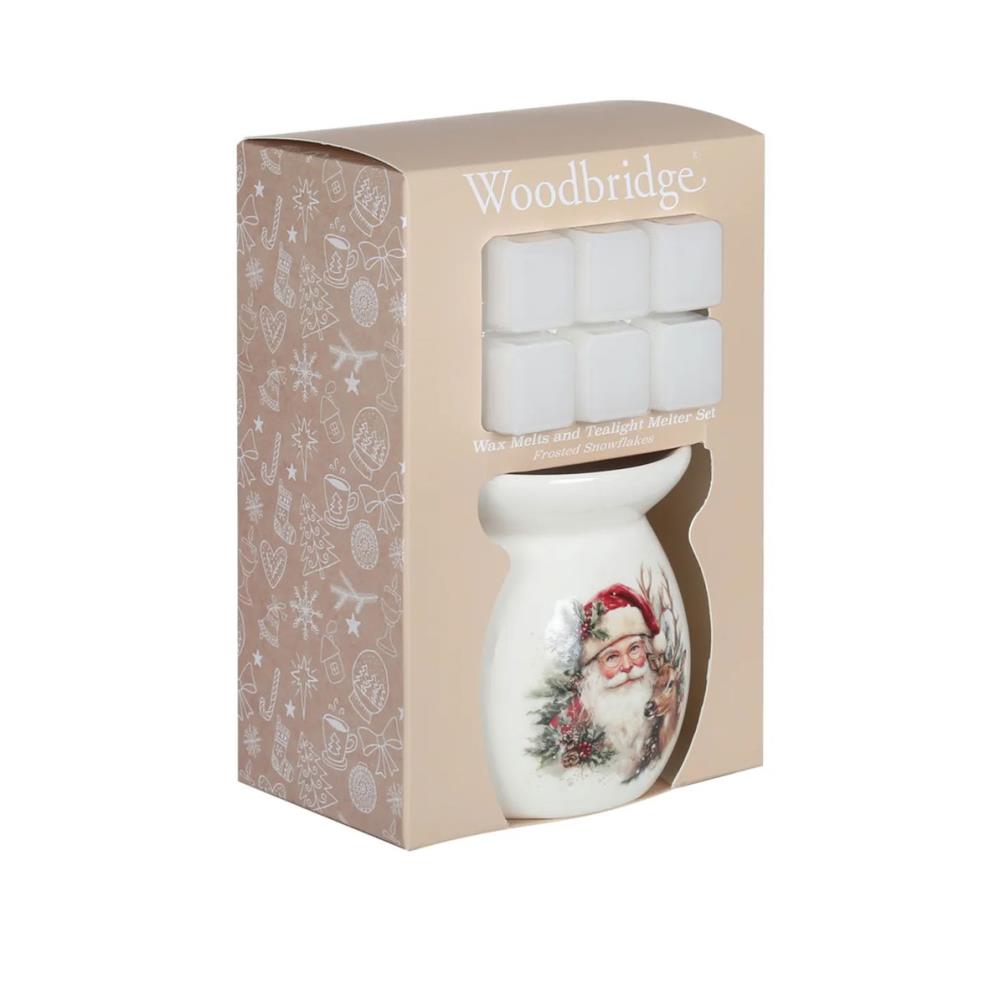 Woodbridge Santa Wax Melt Warmer Gift Set £7.64